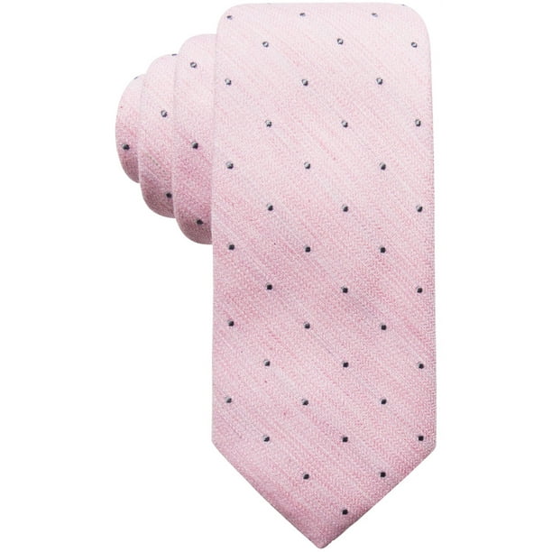 Ryan Seacrest Distinction Mens Slim Silk Self-Tied Necktie 
